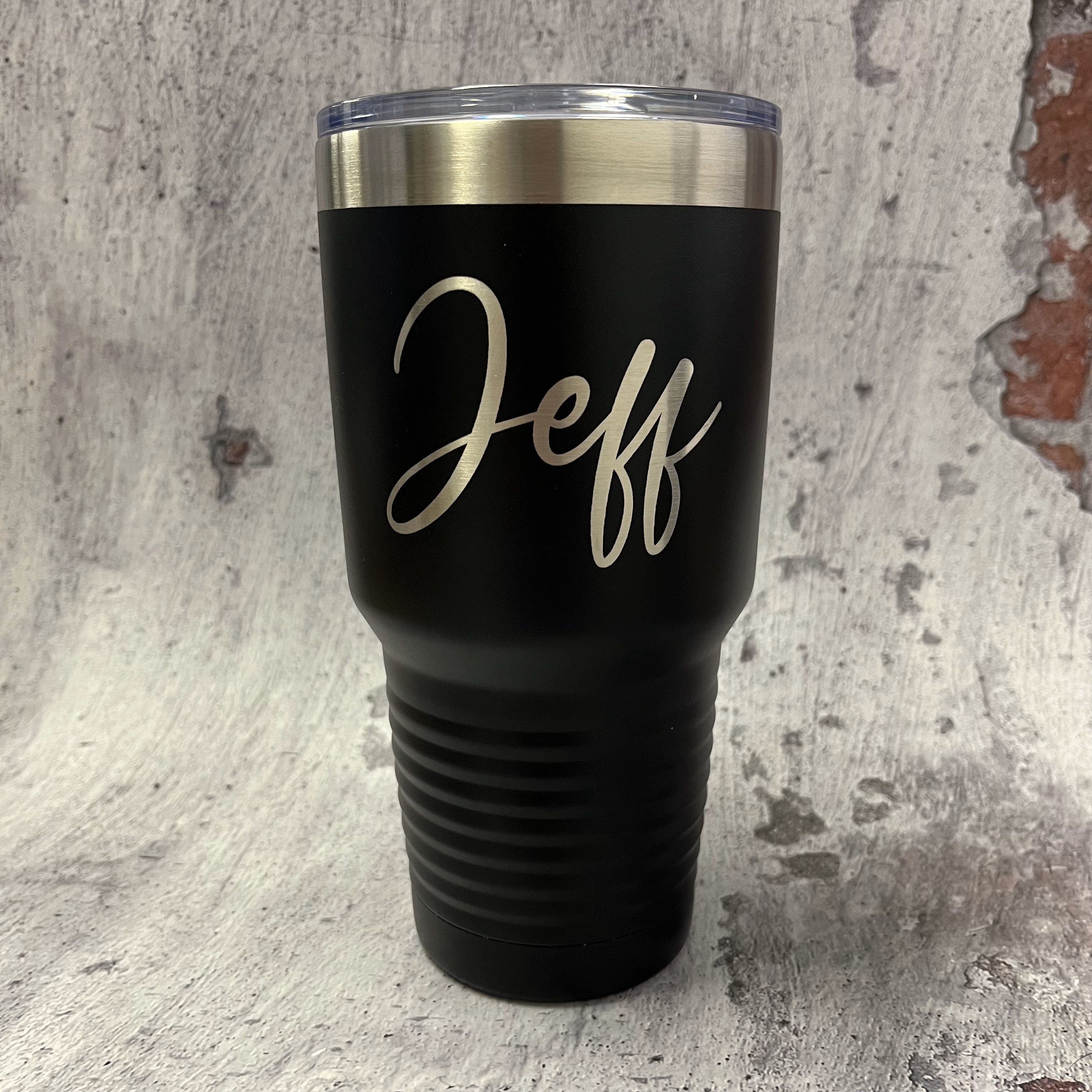 30 oz. Polar Camel Insulated Tumbler Laser Engraved with Name