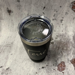 20 Oz. Polar Camel Insulated Tumbler Laser Engraved with Name