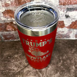 Load image into Gallery viewer, 20 Oz. Trump&#39;s Snowflake Removal Service Tumbler - Stainless Steel Trim
