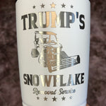 Load image into Gallery viewer, 20 Oz. Trump&#39;s Snowflake Removal Service Tumbler - Stainless Steel Trim
